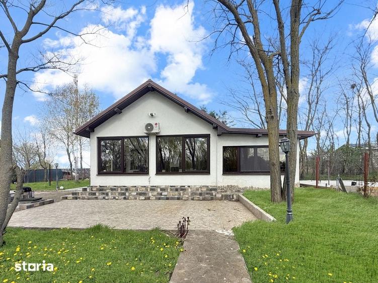 Casă cu 2 camere cu Teren 1500 Mp în Sinești