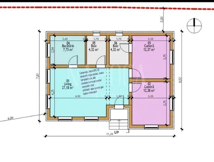 Casa 3 camere de vanzare in Campenesti - 9