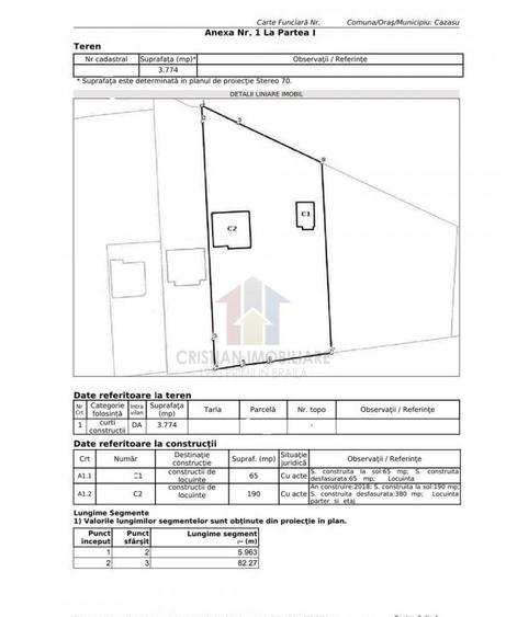 Vila P 1 M Cazasu 510mp construiti si teren 3774 mp - 19