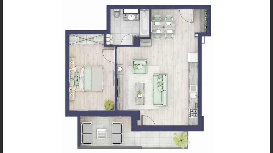 Apartment for sale, Semi-detached, Sibiu, Turnisor - 1