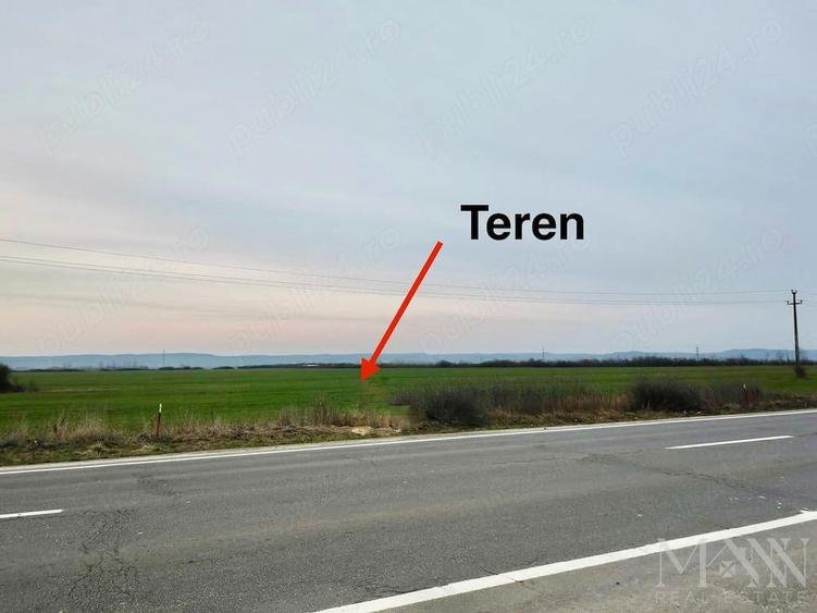 Teren intravilan de vanzare | Acces din DN1, Sacadat, jud. Bihor - 4