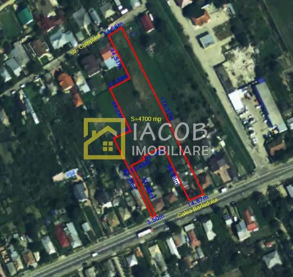 Teren intravilan, Calea Barladului, Bacau - 1