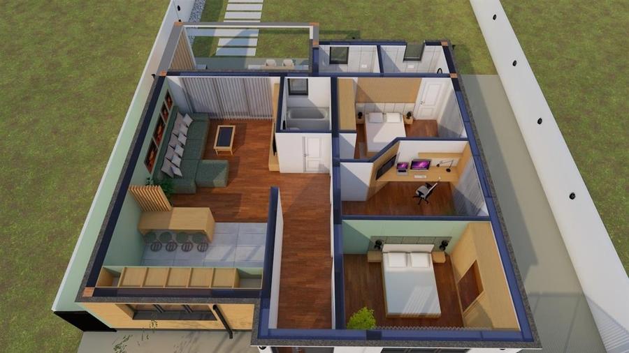 Casa de vanzare in Cihei  500 mp | Variante: La rosu / Semifinisat - 11