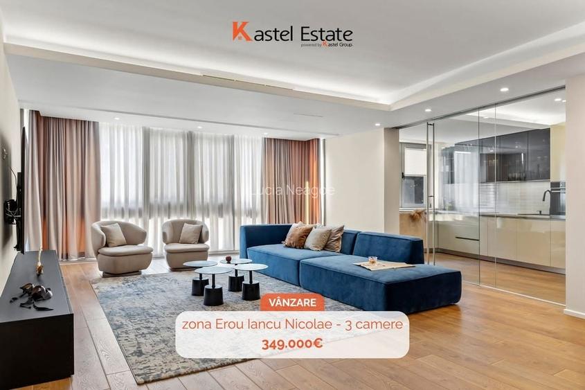 Apartament premium 3 camere |Iancu Nicolae| parcare subterana piscina