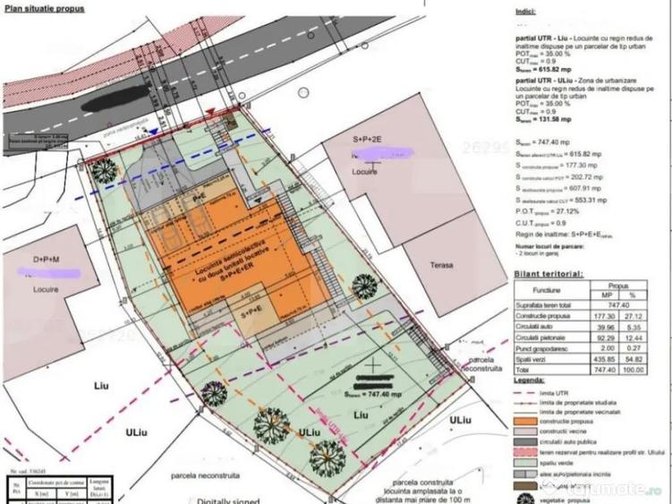 Teren de Vanzare cu AC in Grigorescu - proiect inceput - 3