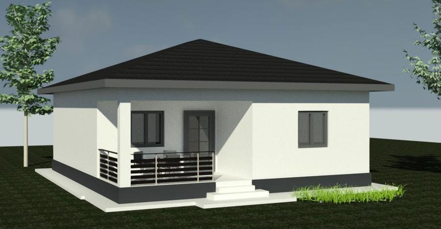 Casa la rosu de vanzare Podari - 4