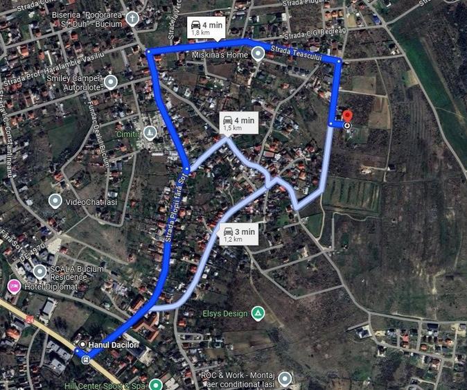 Teren de vanzare zona Bucium Plopii fara Sot - 3