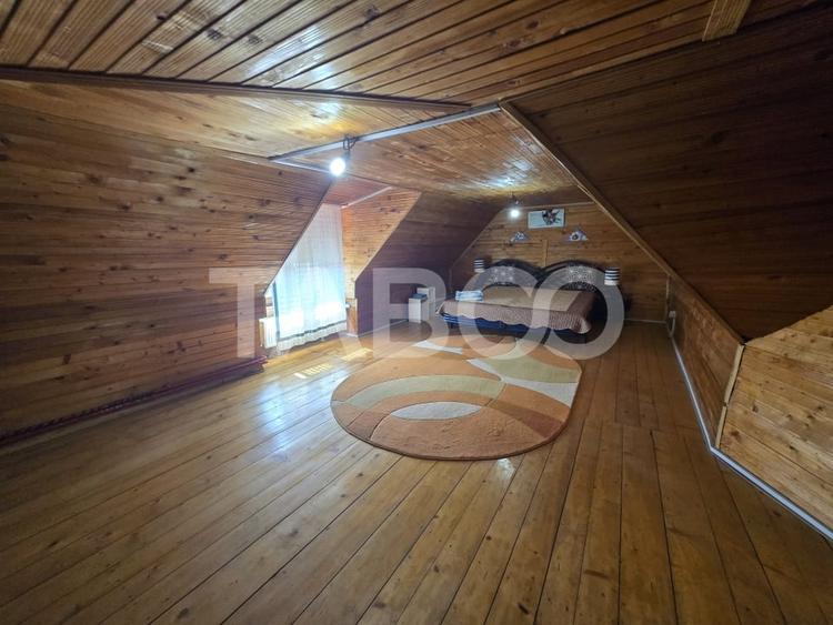Casa individuala de vanzare 387mpu teren 624mp Sura Mica Sibiu - 13