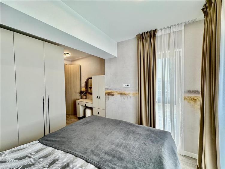 Apartament cu 2 camere semidecomandat, mobilat în Nordului