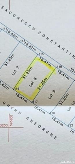 Teren de 513 mp, în Berceni
