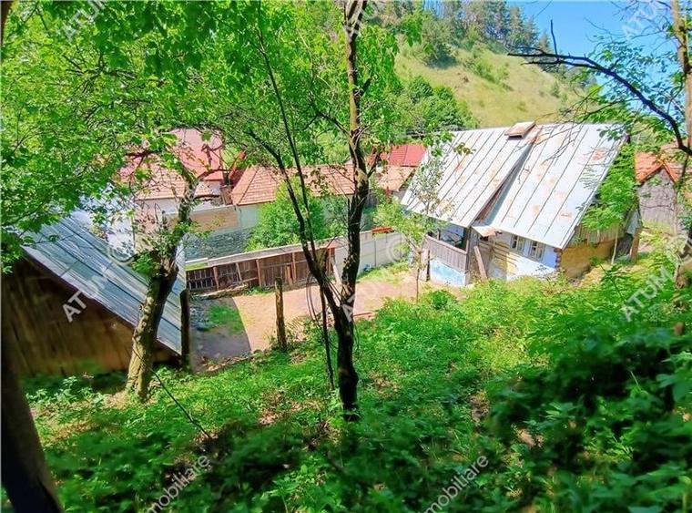 Casa traditionala din lemn cu 930 mp teren langa Sibiu - 14