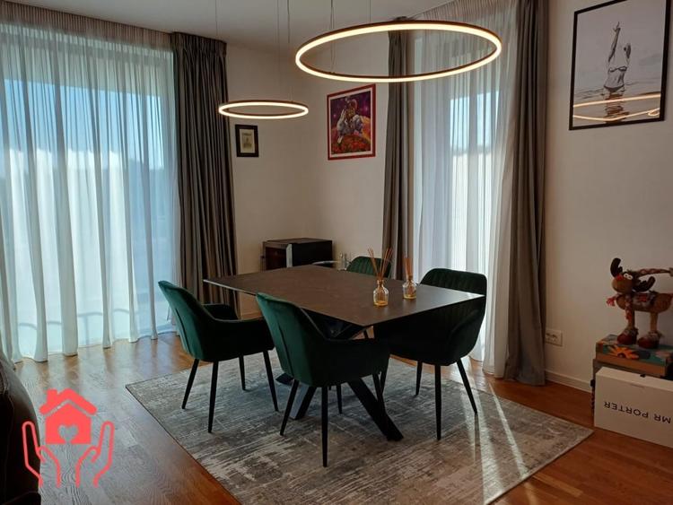 Baneasa Shopping City (THE IVY)-4 camere luminoase, mobilier premium, 2 parcari! - 6