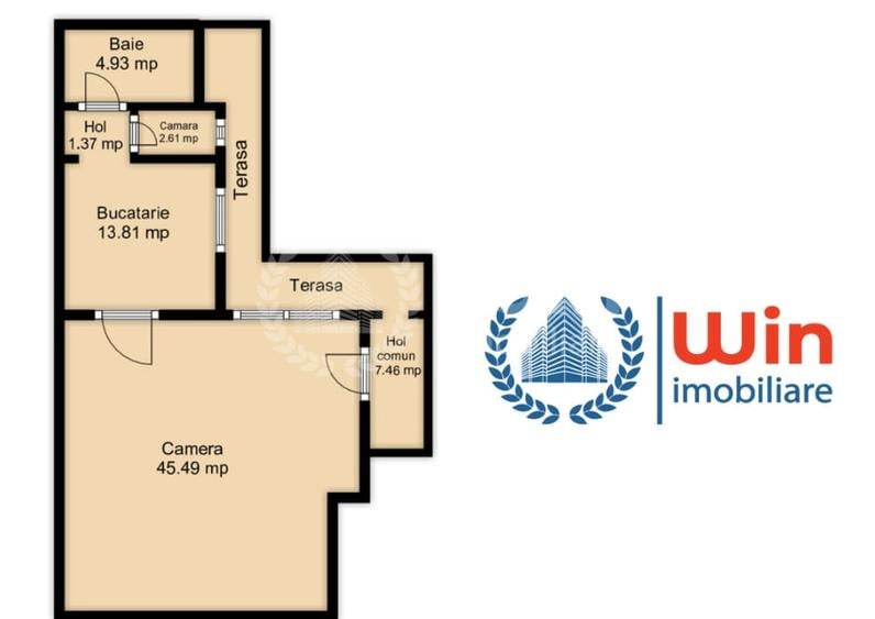 Apartament 75mp in cladire istorica cu tavan Inalt | Ultracentral! - 7