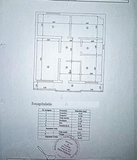 Central Sos. Arcu, 3 camere la casa, pozitie excelenta - 10