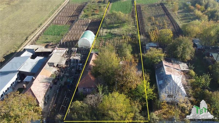Oportunitate de investitie: Teren intravilan 1008mp cu casa +  teren extravilan - 2