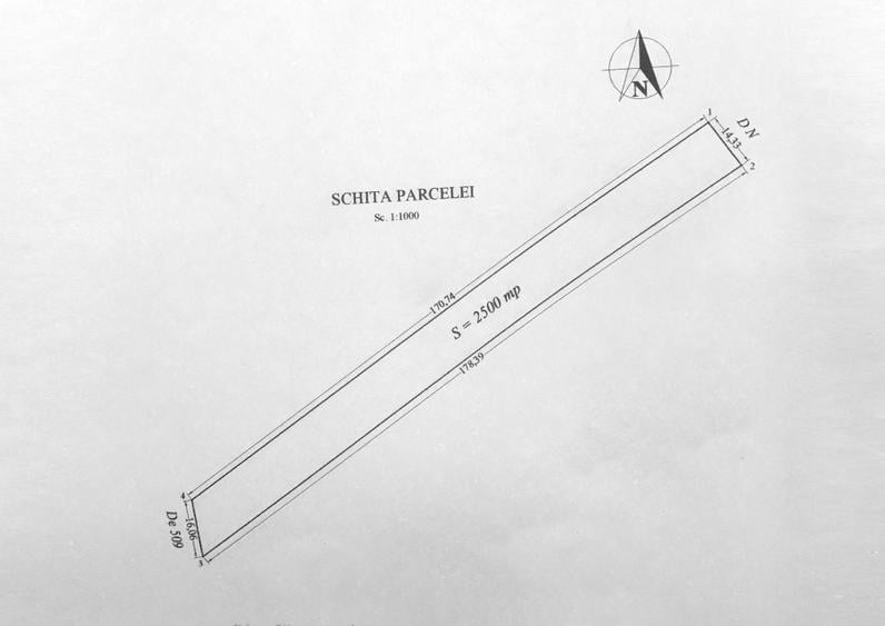 Teren 2.500 mp Ovidiu vis-a-vis de Insula Ovidiu (sens giratoriu) - 2