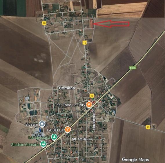 Teren intravilan in Comana - 2