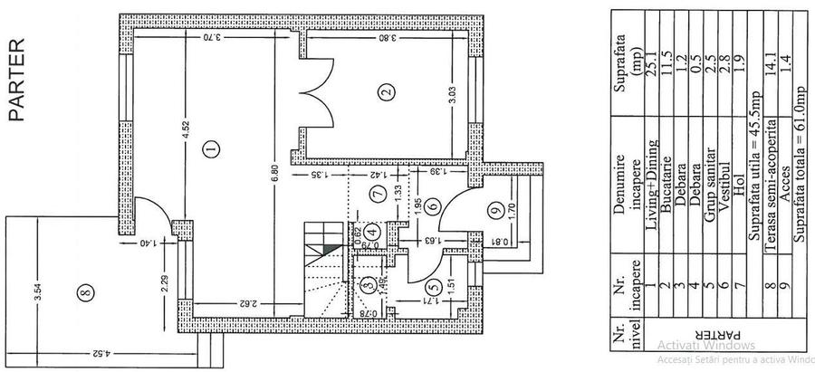 vila gata in duplex/5cam+2bai+150mp curte libera/comBerceni -Ilfov - 5