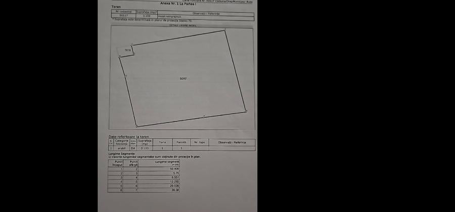 Teren intravilan 3.100 mp de vânzare – Buza, Cluj – acces direct DJ161E - 4