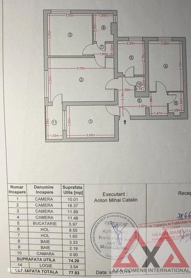 Apartament 4 camere Titan - metrou Nicolae Grigorescu - etaj 1 -bloc H - 3