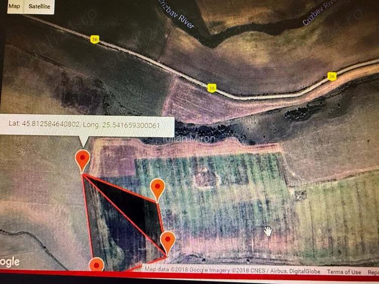 Arendez teren 5 ha Feldioara Arendez teren 5 ha Feldioara