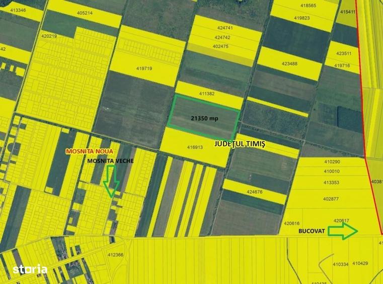 TEREN DE VANZARE 2,1 HECTARE in apropierea Padurii Bistra - 2