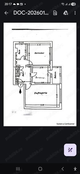 Vand apartament 2 camere decomandat zona Anda, detalii intre orele 16.00 - 19.00 - 1