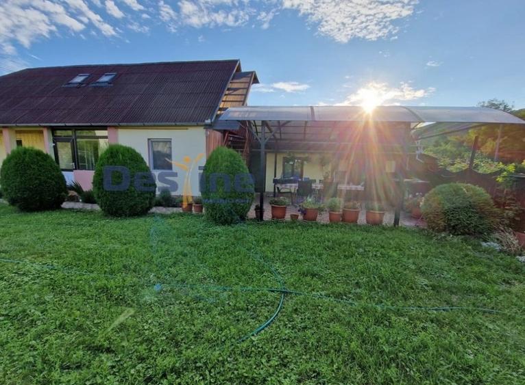 VAND CASA MOBILATA SI UTILATA + GRADINA + TEREN, ZONA LINISTITA, DEJ - 7