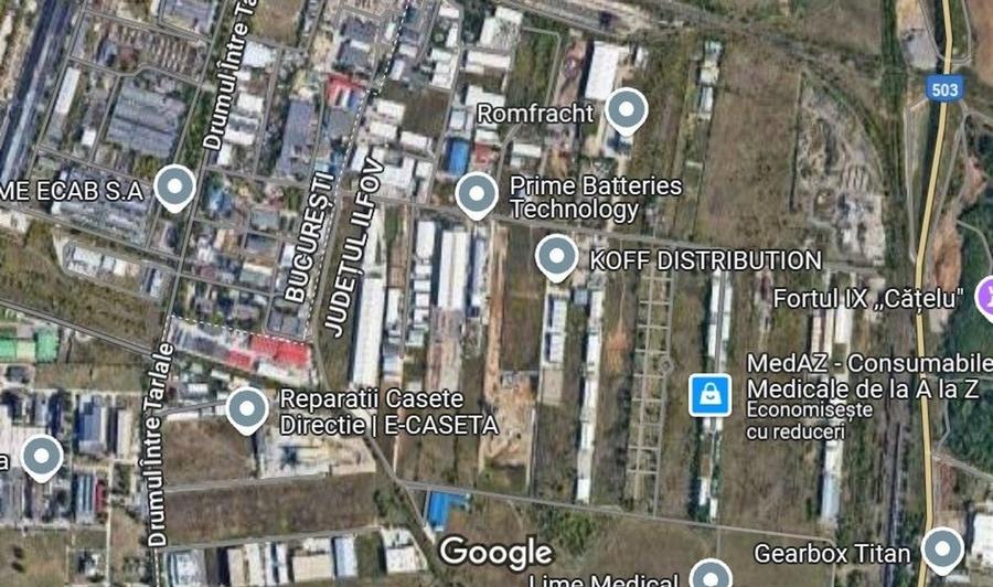 Teren 4000mp de inchiriat cu deschidere la str. Oxigenului - 1