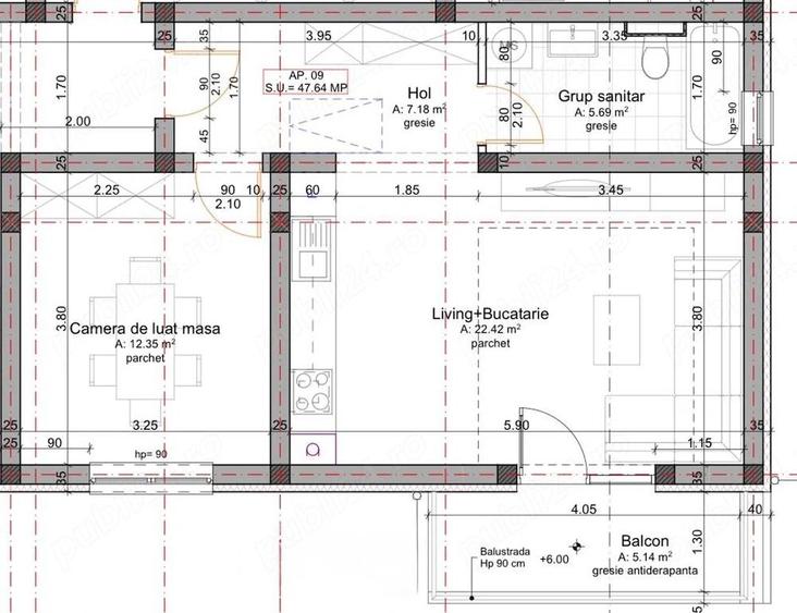 Et. 1, Bloc nou - predare La cheie! Centrala Proprie! Calea Urseni. - 2