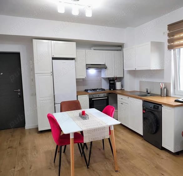 Tunari-City Nord Eminescu 2 camere, mobilat, curte, parcare - 4