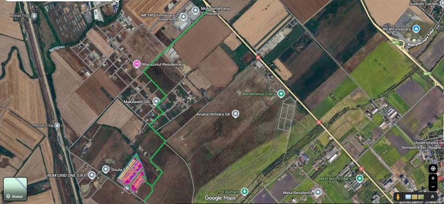 parcele teren locuințe colective - zona Metro 2, Regim S+P+2E - 1