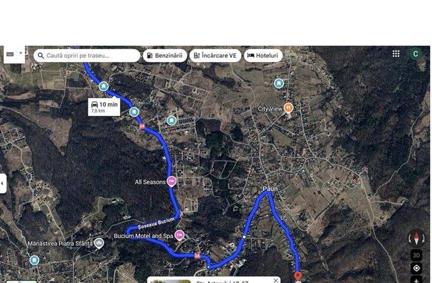 Teren intravilan 10.000 mp , Bucium ,Paun, zona linistita - 2