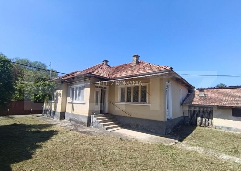 Casa cu 3 camere ?i o bucatarie de vara ?i 1300 mp teren Casa cu 3 camere ?i o bucatarie de vara ?i 1300 mp teren