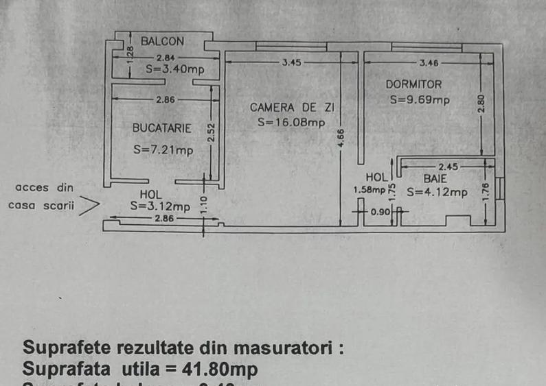 Apartament 2 camere zona Poarta 6 - 5