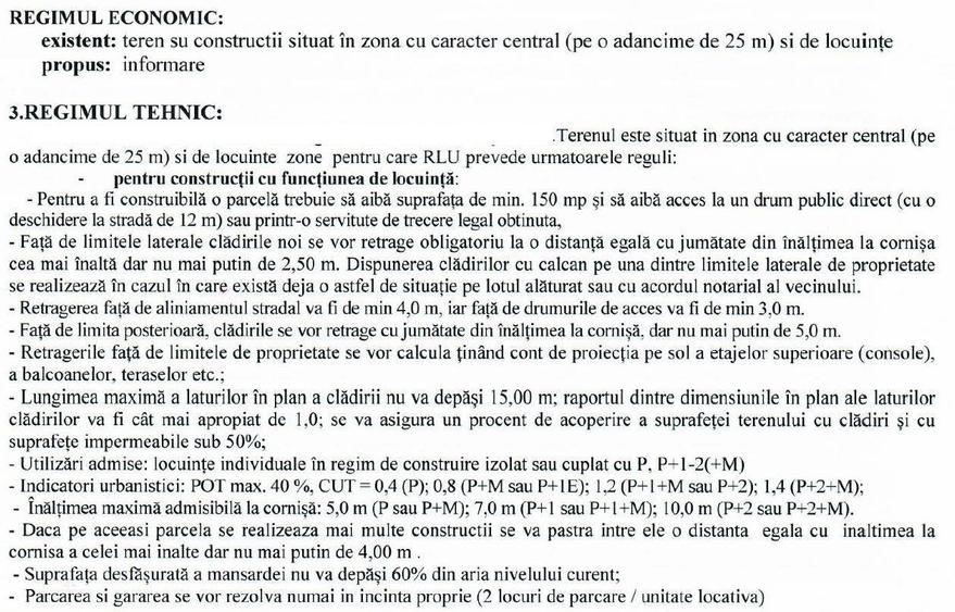 ULTRACENTRAL ,teren 7105mp +casa P+1-350mp= superba, zona cu "caracter central" - 3