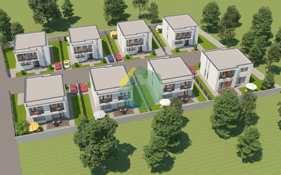 Casă individuală cu 5 camere cu Canalizare în Exterior Nord