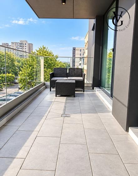 Apartament cu 2 camere decomandat, mobilat în Universitate