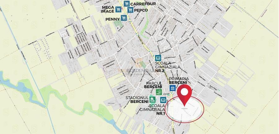 Teren Construcții intravilan de 495 mp, în Berceni