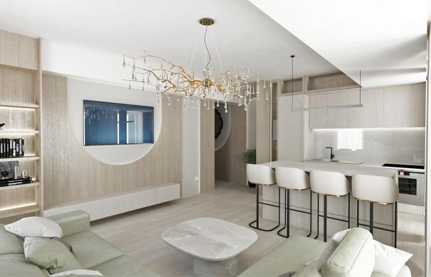 Apartament cu 3 camere în Central