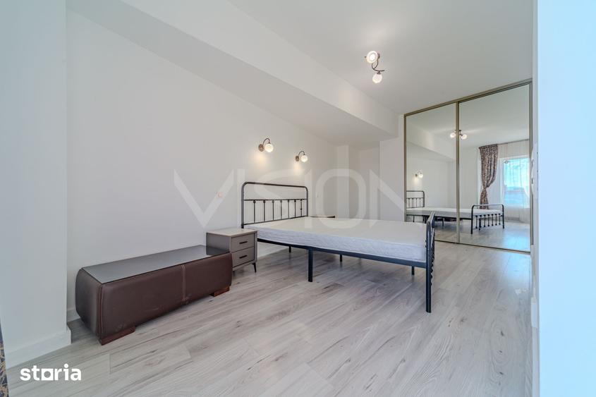 Apartament cu 2 camere semidecomandat în Plopilor