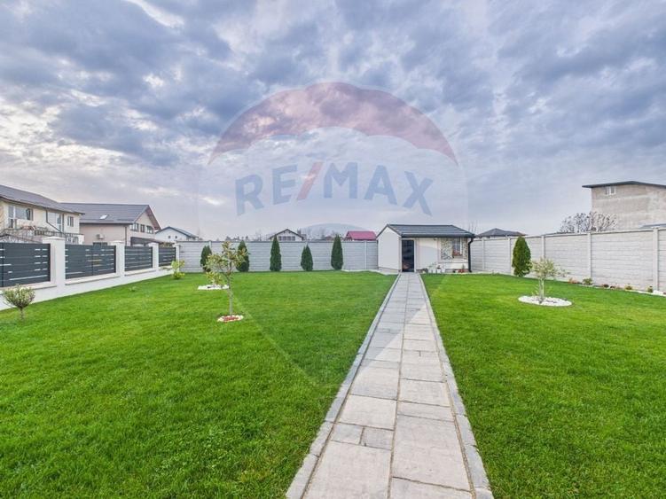 Casă individuală cu 4 camere cu Teren 800 Mp în Ciorogârla