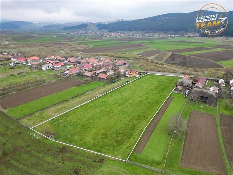 FILM!Potential rezidential/ investitional: 8.000 mp intravilan construibil, Sanz - 1