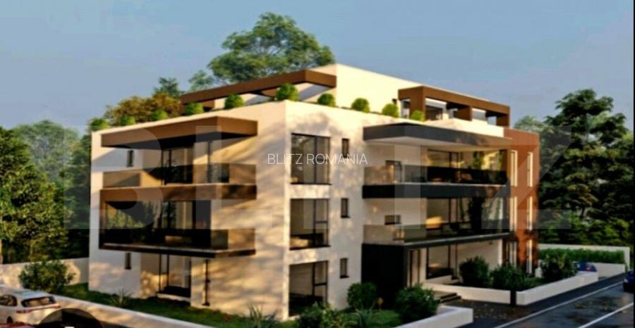 Teren Bloc, S+P+4+M, 554mp, zona Modern