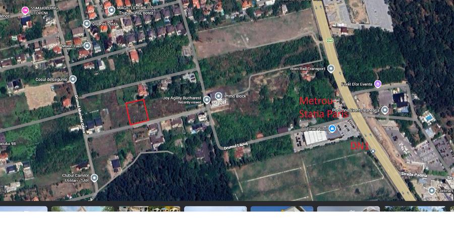 2019mp padure Baneasa S1, cu PUD obtinut, toate utilitatile, cartier de vile - 1