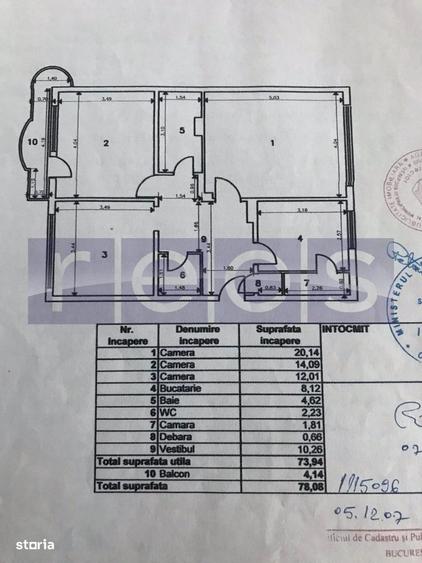 VANZARE 3 CAMERE | DECOMANDAT-HOL H | ZONA VITAN - 3