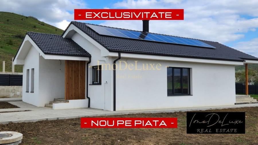 Casa individuala 1 nivel, teren 900 mp, 107 mp utili, 4 cam, com. Jucu - 1