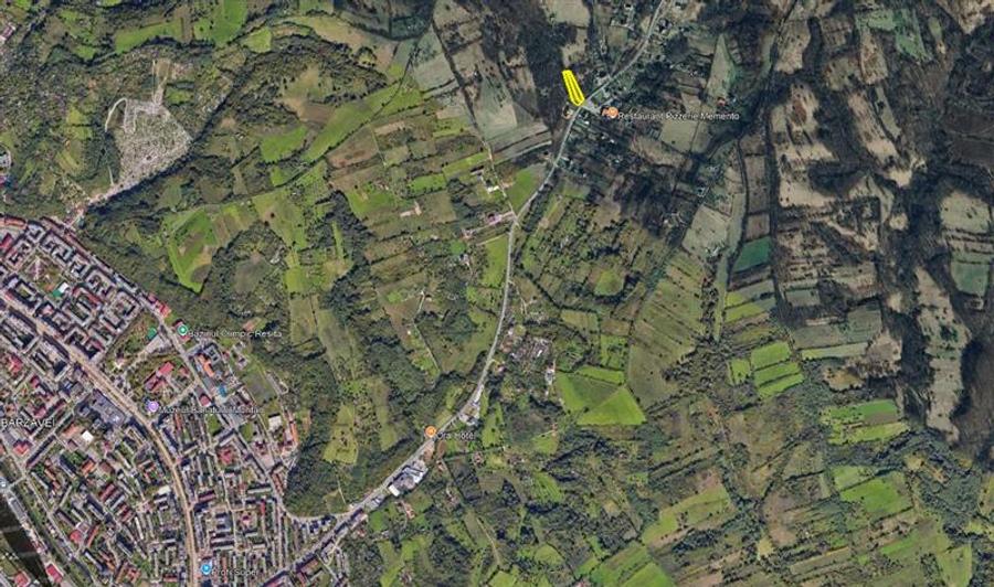 Resita, Terenuri Intravilane 2000 Mp., 20 Euro Mp., Calea Caransebesului, Mement - 2