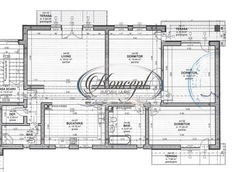 Apartament spatios si cu loc de parcare in Andrei Muresanu - 10
