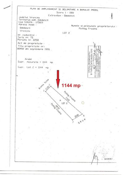 Vand teren Unirea Odobe?ti 2134 mp - 7